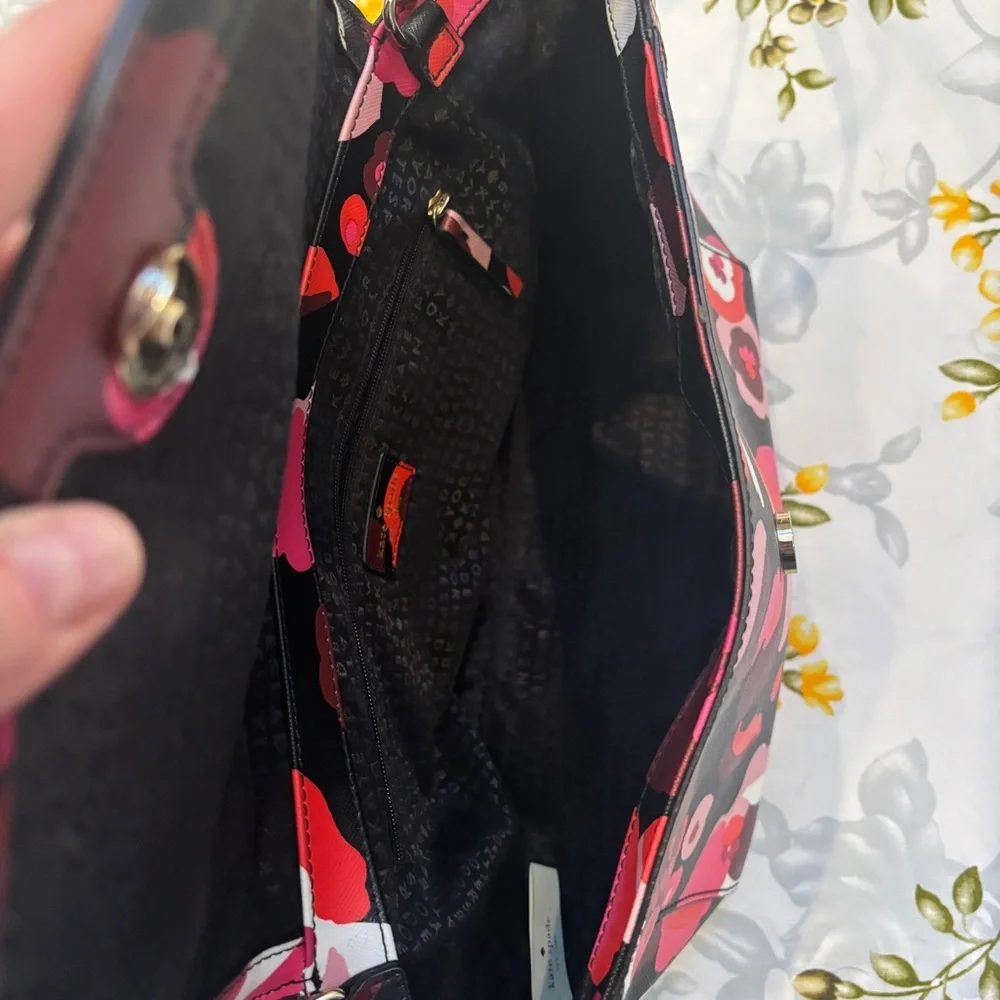 Kate Spade NY Laurel Way Lilah Printed Flower Satchel